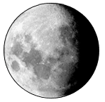 fases da lua em coreano