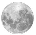 fases da lua em coreano