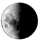 fases da lua em coreano